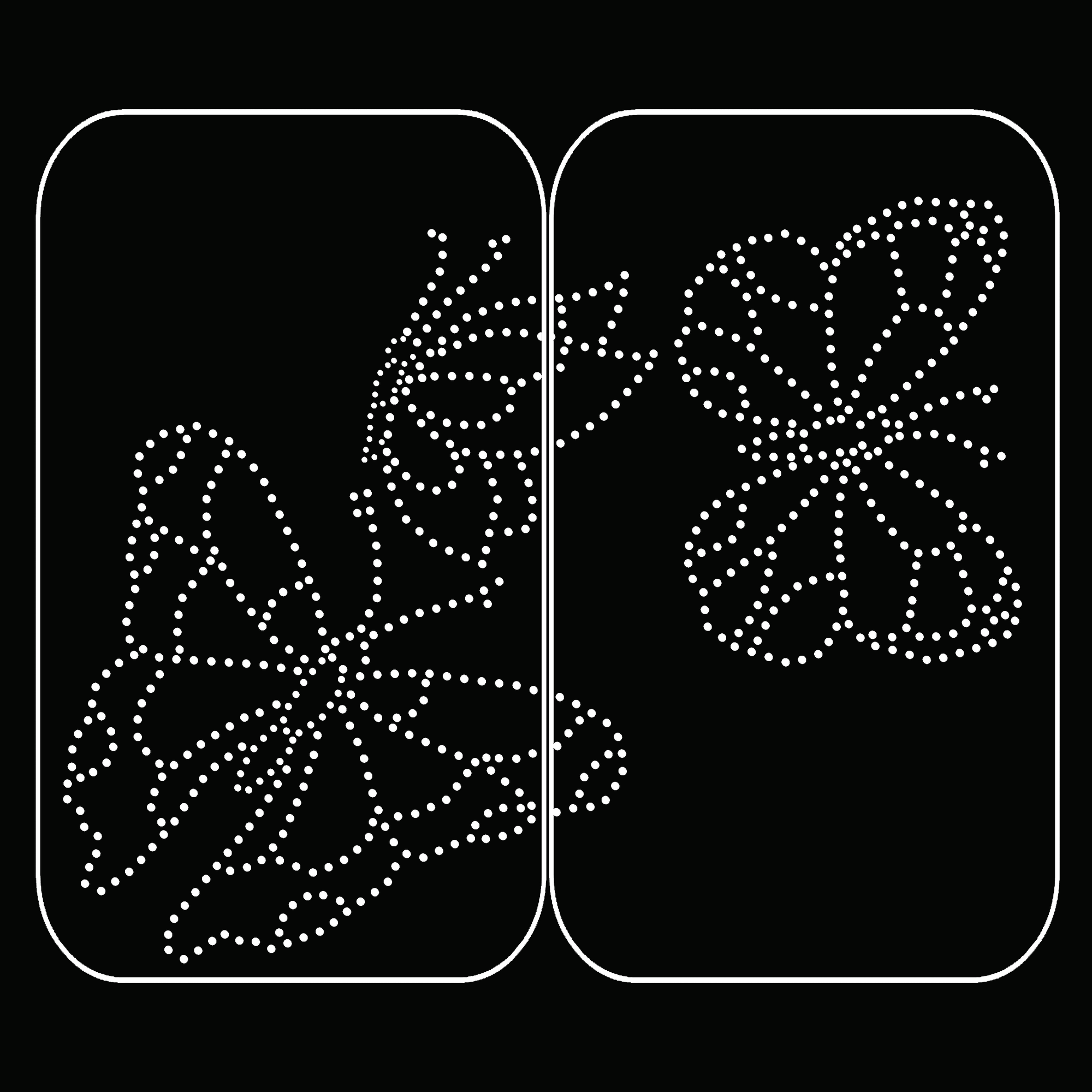 13-00009 butterfly eyes stencil - iStencils